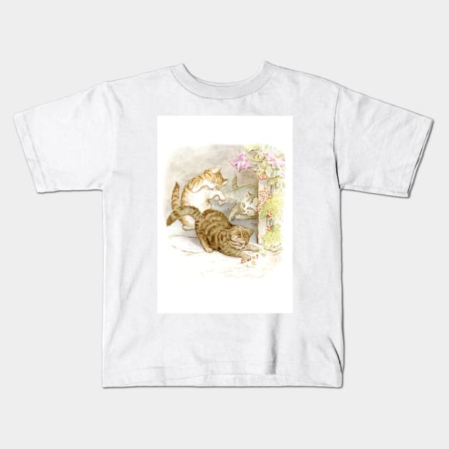 Beatrix Potter - Tom Kitten Kids T-Shirt by QualitySolution